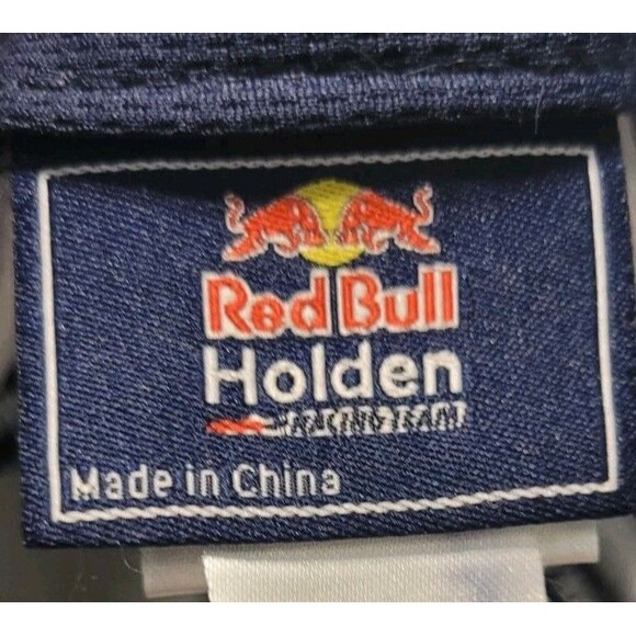 Red Bull Holden Racing Team Embroidered Team Cap Navy Blue Snapback Hat HRT - Picture 6 of 7